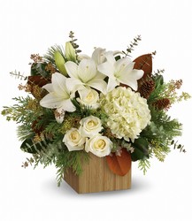 Teleflora's Snowy Woods Bouquet from Weidig's Floral in Chardon, OH